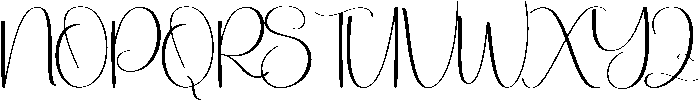 Angel Regular otf (400) Font UPPERCASE