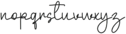 Angela Handwriting Regular otf (400) Font LOWERCASE
