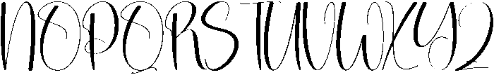 Angela Regular otf (400) Font UPPERCASE