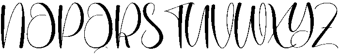 Angela Regular otf (400) Font UPPERCASE