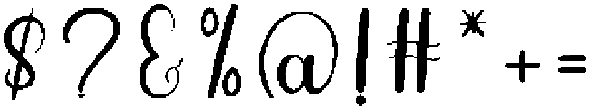 Angela Regular otf (400) Font OTHER CHARS