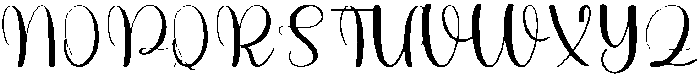 Angela Regular otf (400) Font UPPERCASE
