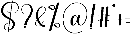Angela Regular otf (400) Font OTHER CHARS