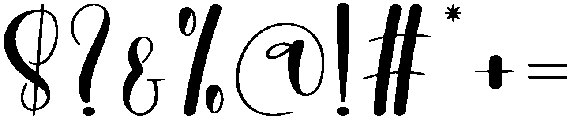 Angela Regular otf (400) Font OTHER CHARS