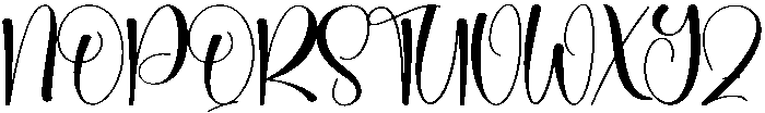 Angela Regular otf (400) Font UPPERCASE