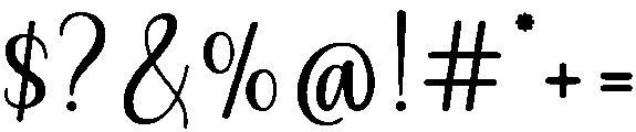 Angela-Regular otf (400) Font OTHER CHARS