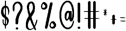 Angela Regular otf (400) Font OTHER CHARS