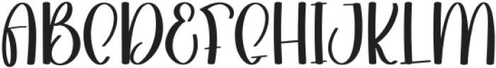 Angela Twinkle Regular otf (400) Font UPPERCASE