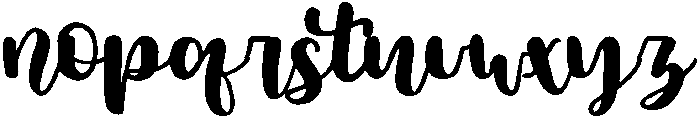 Angela otf (400) Font LOWERCASE