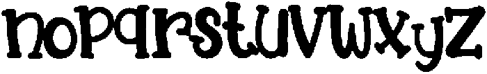 Angela otf (400) Font LOWERCASE