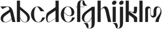 AngelaRegular otf (400) Font LOWERCASE