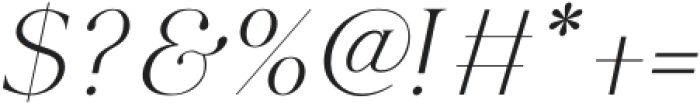 Angele Italic otf (400) Font OTHER CHARS