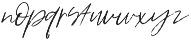 Angeleno Brush Script otf (400) Font LOWERCASE