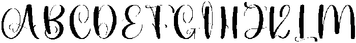 Angeles Regular otf (400) Font UPPERCASE