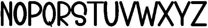 Angelia Regular otf (400) Font UPPERCASE