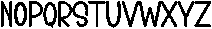 Angelia Regular otf (400) Font LOWERCASE