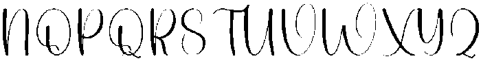Angelia Regular otf (400) Font UPPERCASE