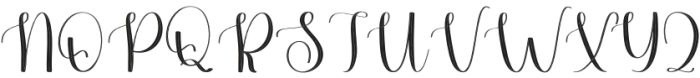Angelia Signature Regular otf (400) Font UPPERCASE