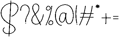 Angelic Regular otf (400) Font OTHER CHARS
