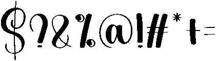 Angelic Regular otf (400) Font OTHER CHARS
