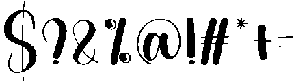 Angelic Regular otf (400) Font OTHER CHARS