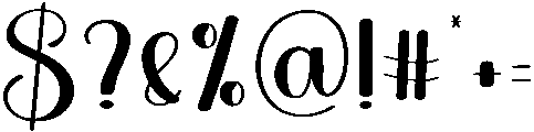 Angelic Regular otf (400) Font OTHER CHARS