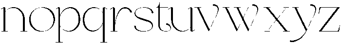 Angelic otf (400) Font LOWERCASE