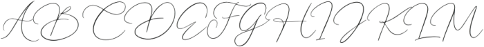 Angelica Boutique otf (400) Font UPPERCASE