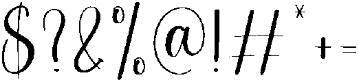 Angelica Regular otf (400) Font OTHER CHARS