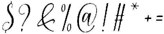 Angelica Regular otf (400) Font OTHER CHARS