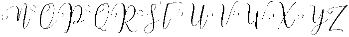Angelica Regular otf (400) Font UPPERCASE