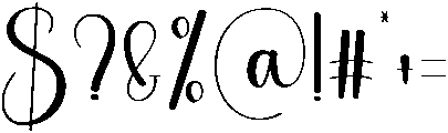 Angelica Regular otf (400) Font OTHER CHARS