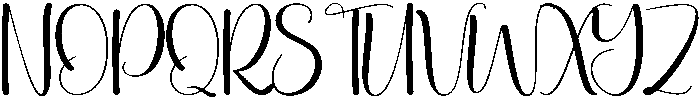 Angelica Regular otf (400) Font UPPERCASE