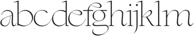 Angelica Regular ttf (400) Font LOWERCASE