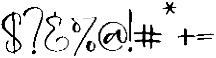 Angelica otf (400) Font OTHER CHARS