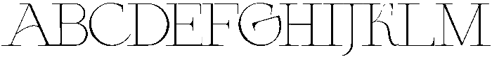 Angelica otf (400) Font UPPERCASE