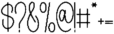 Angelie Signature Regular otf (400) Font OTHER CHARS
