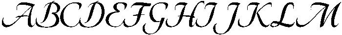 Angelin otf (400) Font UPPERCASE