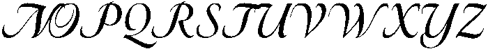 Angelin otf (400) Font UPPERCASE