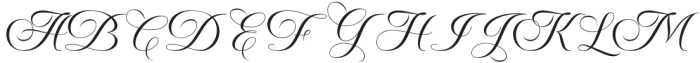 AngelinCalligraphy otf (400) Font UPPERCASE