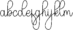 Angelina Regular otf (400) FONT