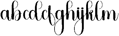 Angelina Regular otf (400) FONT