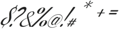 Angelina Rosemary Script otf (400) Font OTHER CHARS