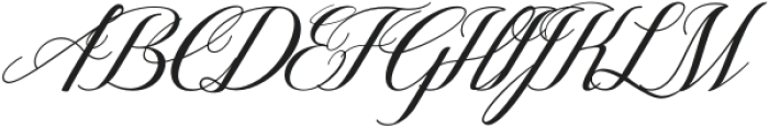 Angelina Rosemary Script otf (400) Font UPPERCASE