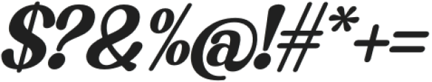 Angelina Vintage  Italic otf (400) Font OTHER CHARS