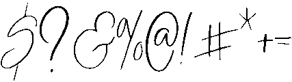 Angelina otf (400) Font OTHER CHARS