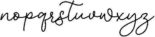 Angelique otf (400) Font LOWERCASE