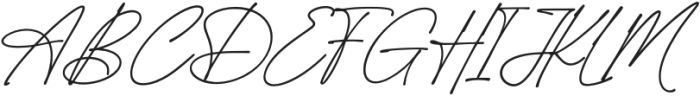 Angellica Signature otf (400) Font UPPERCASE