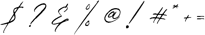 Angellina Regular otf (400) Font OTHER CHARS