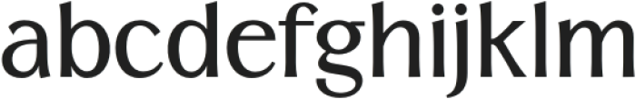 Angelora Medium otf (500) Font LOWERCASE